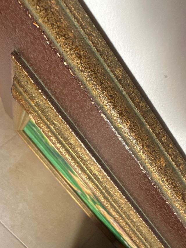 Cuadro paisaje vintage