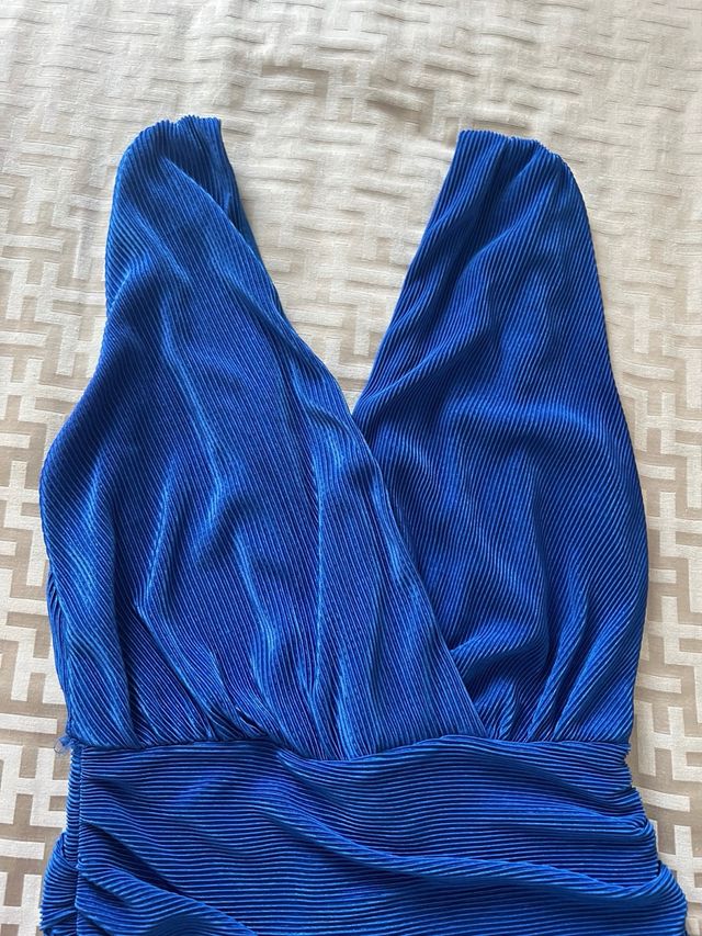 Vestito corto blu - estivo