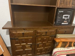 Mueble castellano madera