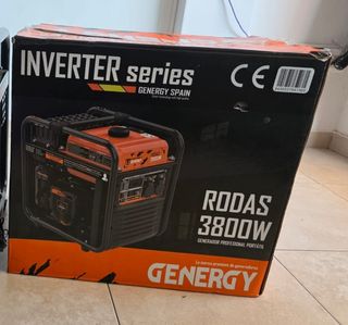 Generador Inverter Genergy Rodas 3800w