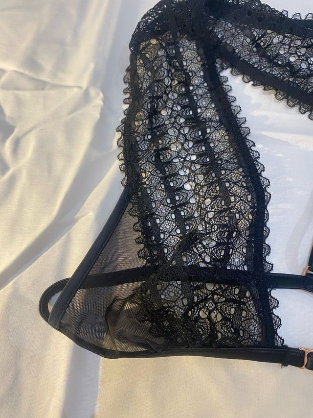 Sostén encaje negro Women Secret