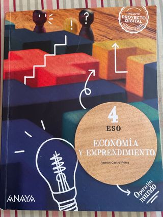 Economía y emprendimiento 4 Anaya