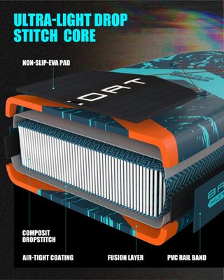 Tabla de paddle tabla de surf, pesca  también kaya