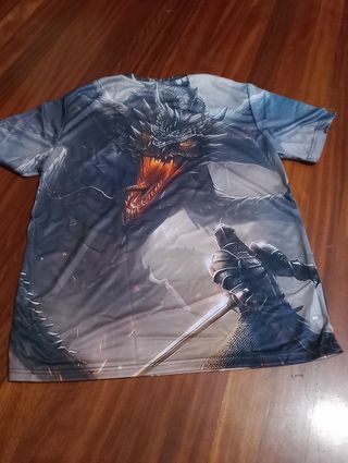 Camiseta dragón caballero XL