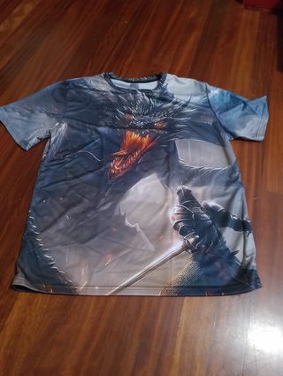 Camiseta dragón caballero XL