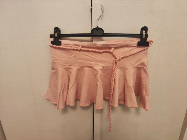 Gonna rosa taglia S