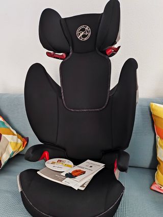 Cybex Solution Sfix - Silla coche 3-12 años