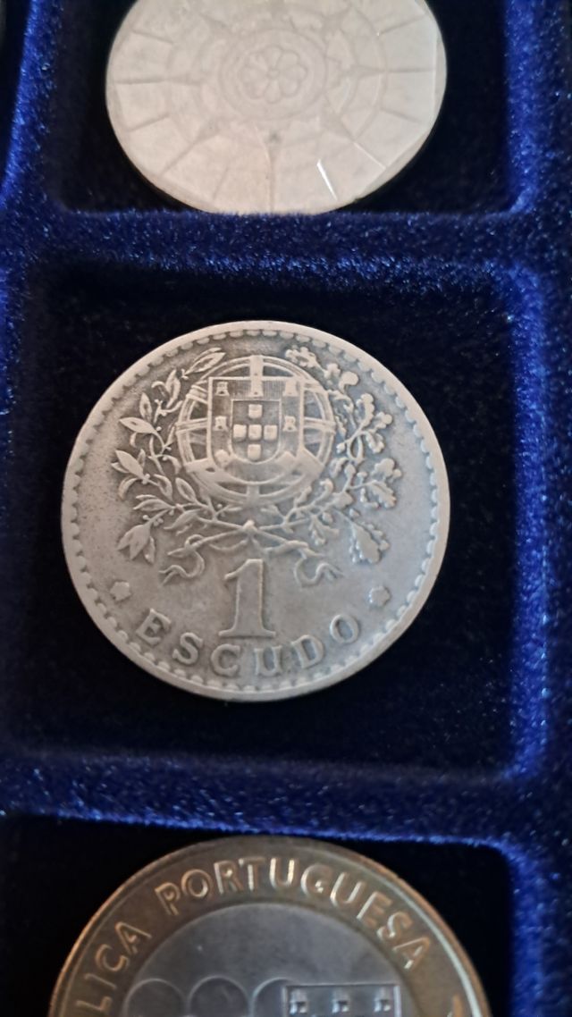 Moeda 1 Escudo Portugal 1946