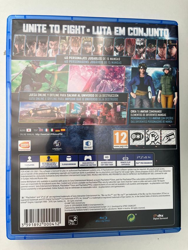 PS4 Jump Force - Juego Completo