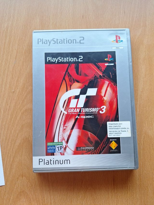 Gran Turismo 3 A-Spec PS2