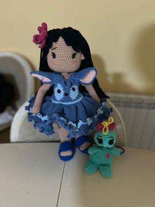 Muñecas Amigurumi Lilo & Stitch