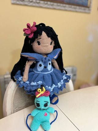 Muñecas Amigurumi Lilo & Stitch