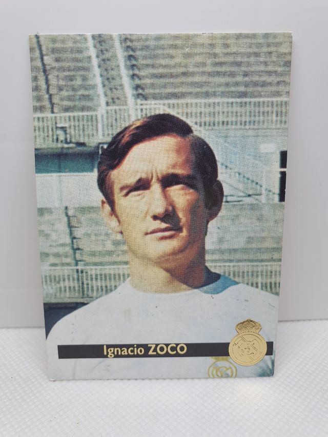 ⚽️ CROMO DE FUTBOL IGNACIO ZOCO N.10 REAL MADRID