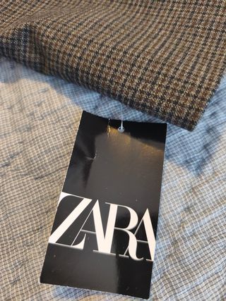 Blazer Zara Hombre L - Gris