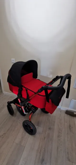 Carrito bebé Jane Crosswalk rojo