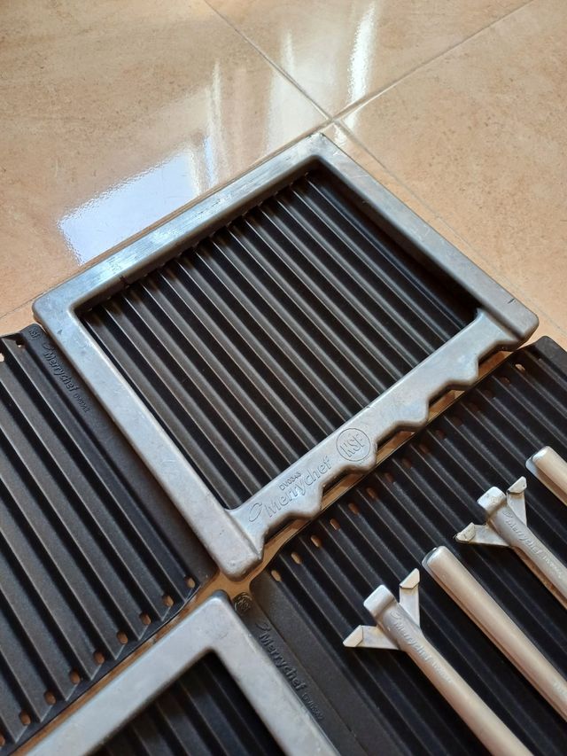 Parrilla Merrychef: 4 placas + 4 soportes