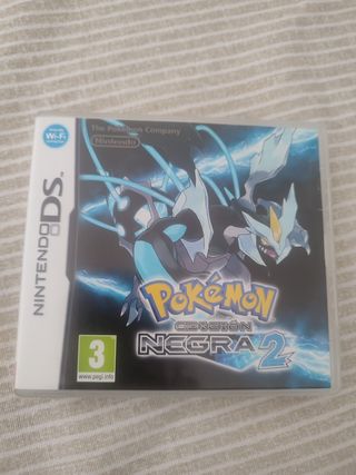 Pokémon Edición Negra 2 - Nintendo DS
