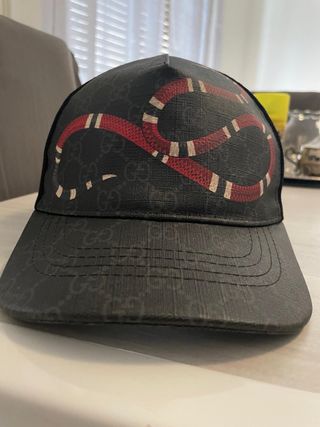Cappellino Gucci Uomo Tg.L - Serpente