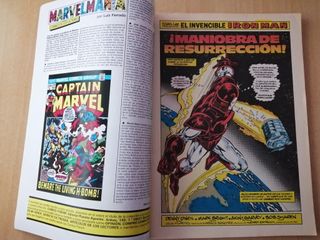 IRON MAN & CAPITÁN MARVEL 43 45 46 48