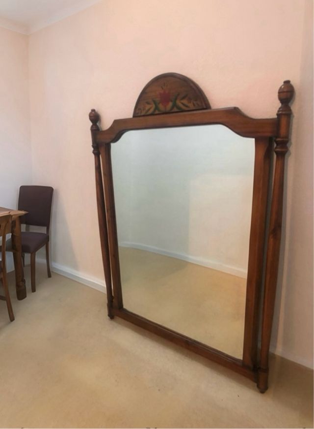 Espejo madera estilo vintage