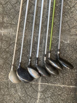Conjunto de palos de golf usados