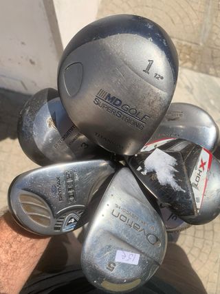 Conjunto de palos de golf usados