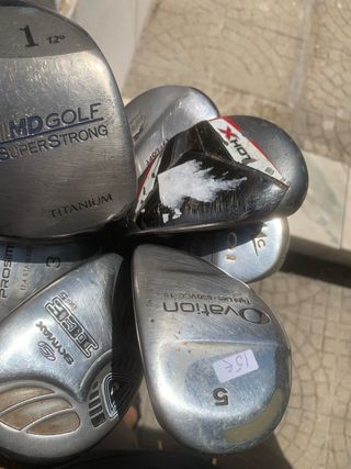 Conjunto de palos de golf usados