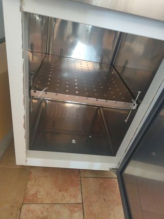 Nevera acero 2 puertas byron