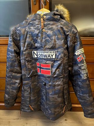 Cazadora Geographical Norway camuflaje