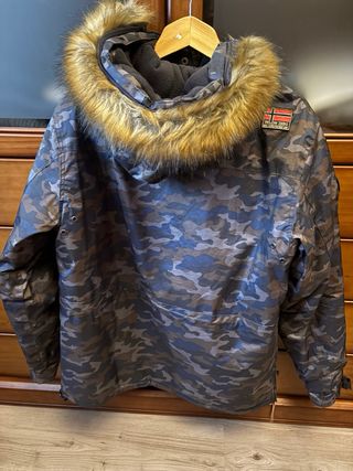 Cazadora Geographical Norway camuflaje