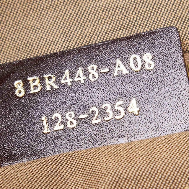 Borsa Chef Fendi in tessuto leopardato marrone