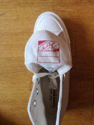 Converse All Star blancas 37,5