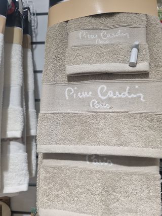 Jogo de toalhas Pierre Cardin - 3 peças