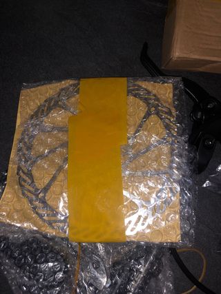 Frenos hidraulicos MTB + discos freno de regalo