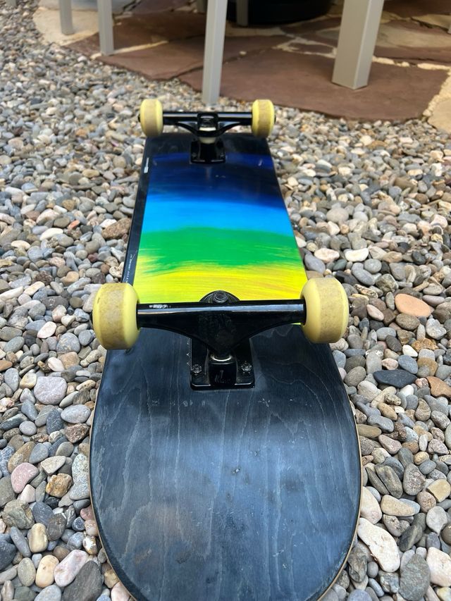 Skate de madera completo