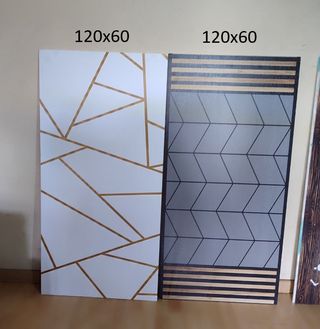 Cabecero de cama material PVC nuevos