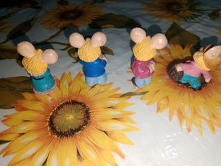 4 Pupazzi Topo Gigio vintage anni '80