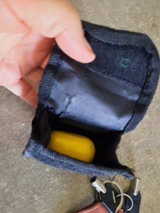 Lucchetto bloccadisco Moto RMS con portachiavi