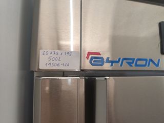 Congelador Acero Inox 2 Puertas
