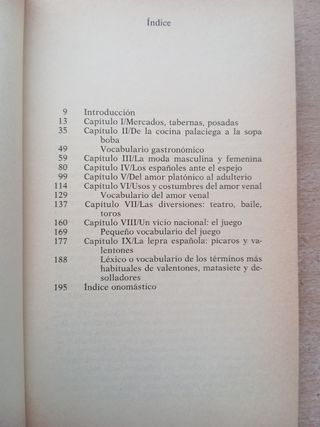 La vida cotidiana en el Siglo de Oro español.