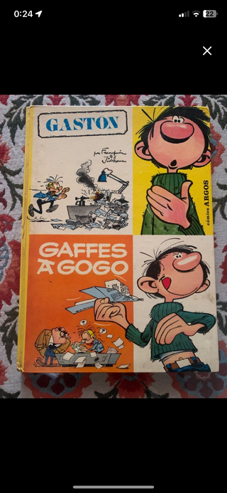 gastón, gaffes a gogo de comics argos