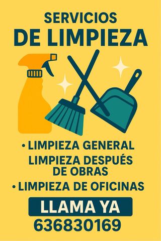 Servicios Limpieza: General y Obras