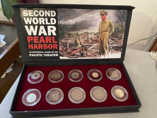 Monedas 2ª Guerra Mundial Pacífico