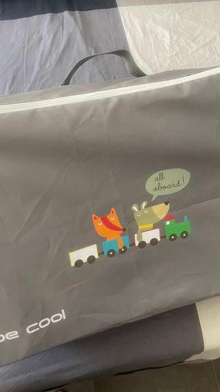 Colchoneta infantil viaje be cool - 2 piezas
