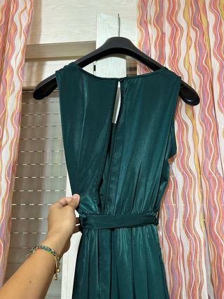Vestito lungo verde estivo