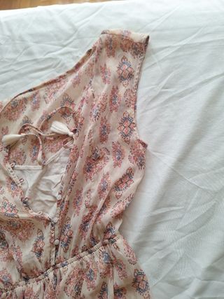 Vestido corto boho chic