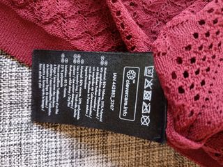 Top rojo sin mangas - Talla M