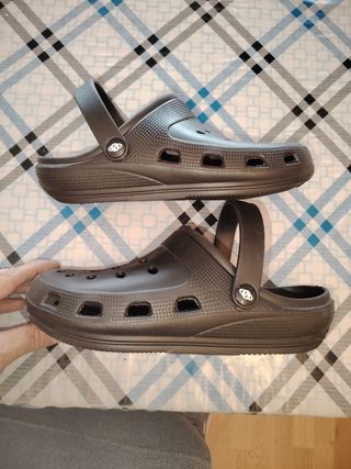 Chanclas goma negras nº 41