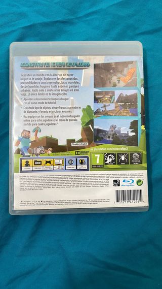 Minecraft PS3 (PlayStation 3) Edición