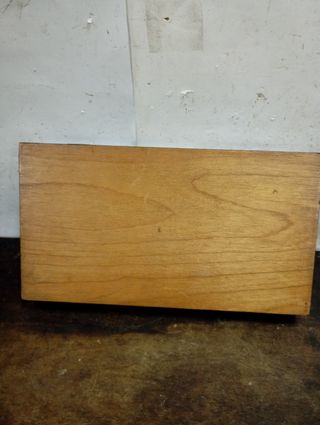 Joyero madera antiguo estilo sol